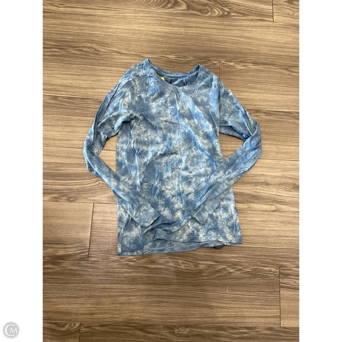 Top Long Sleeve By Smartwool In Blue, Size: M