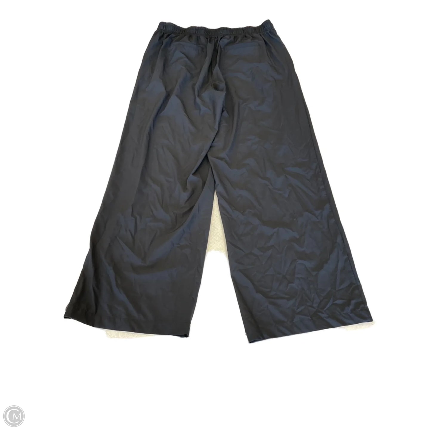 Pants Wide Leg By Apana In Black, Size: Xl