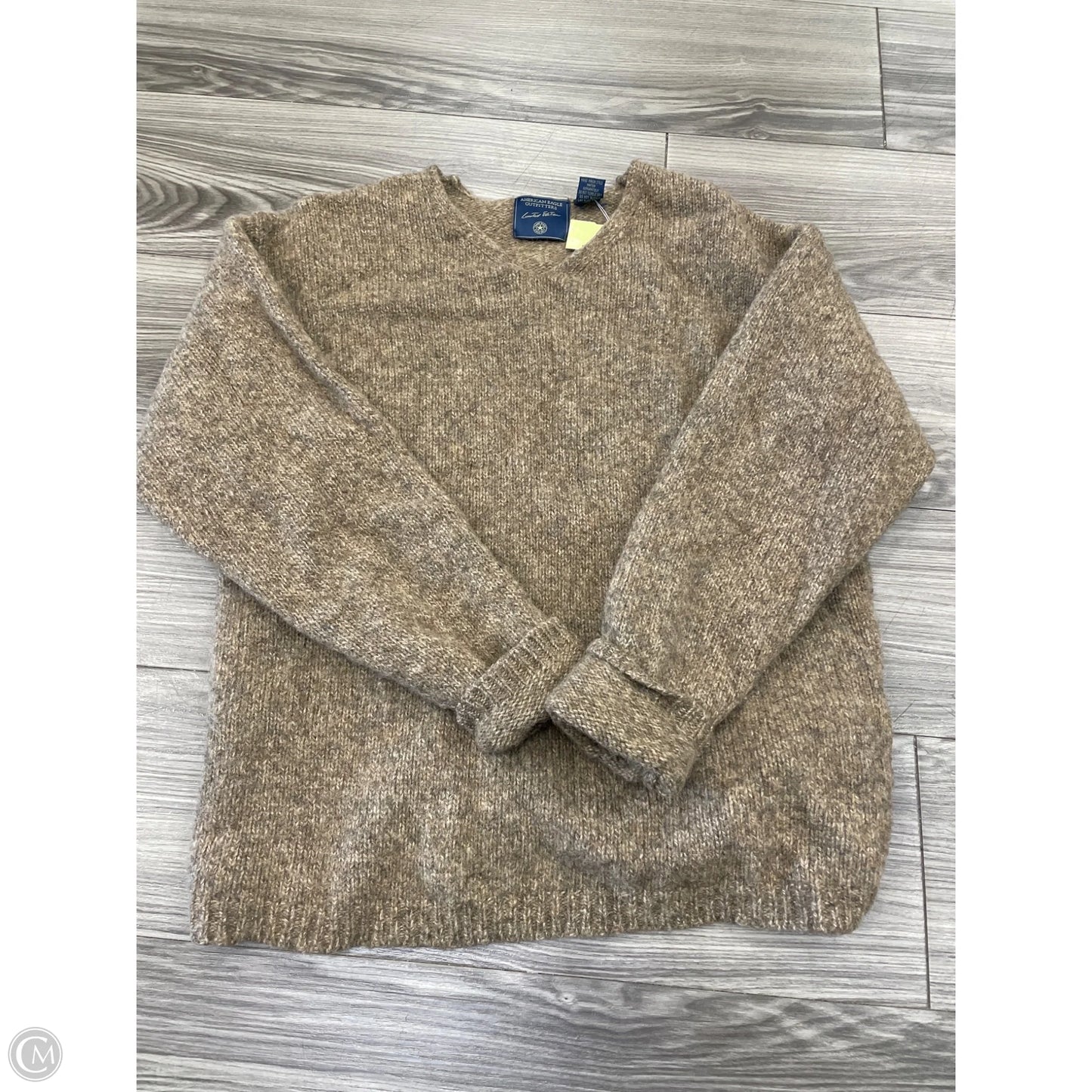 Sweater By American Eagle In Brown, Size: M