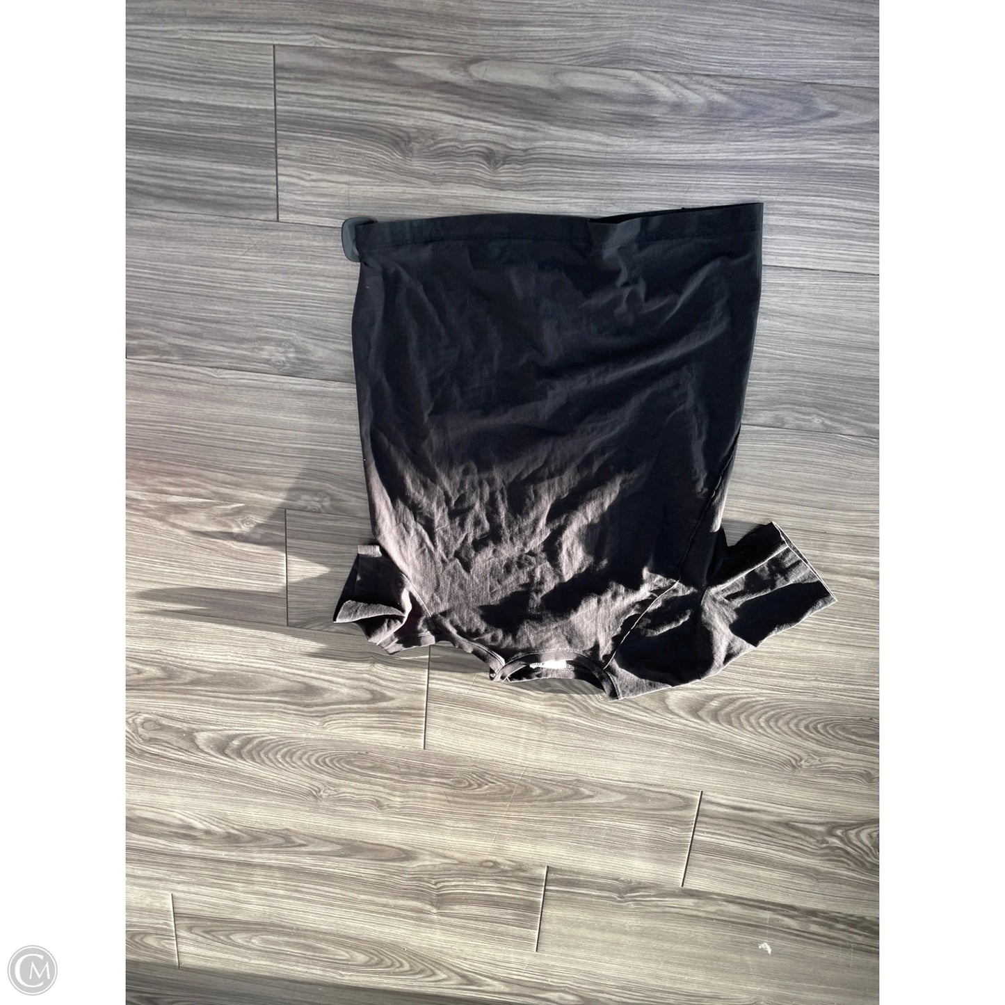 Top Short Sleeve By Helmut Lang In Black, Size: M