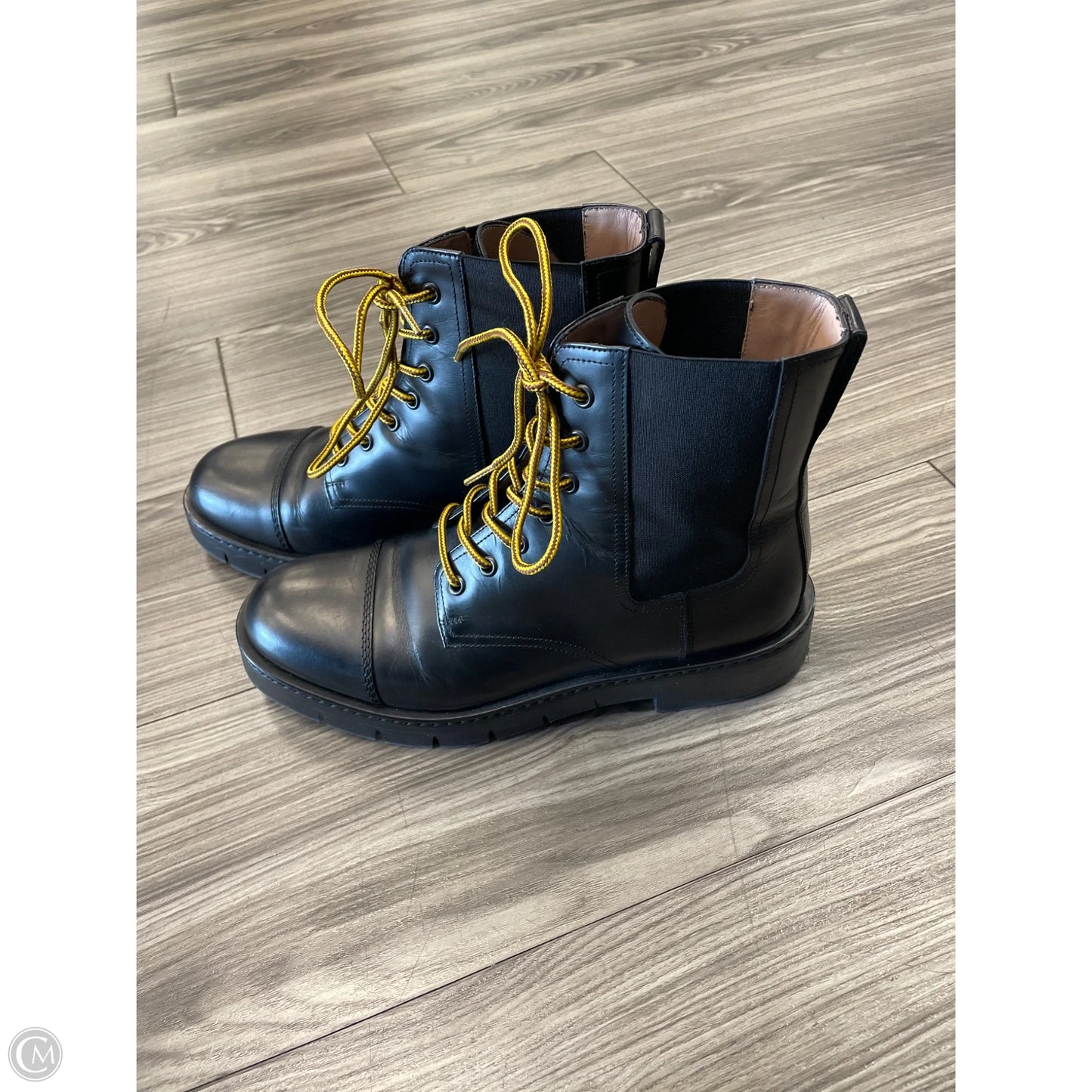 Boots Combat By Salvatore Ferragamo In Black, Size: 9.5