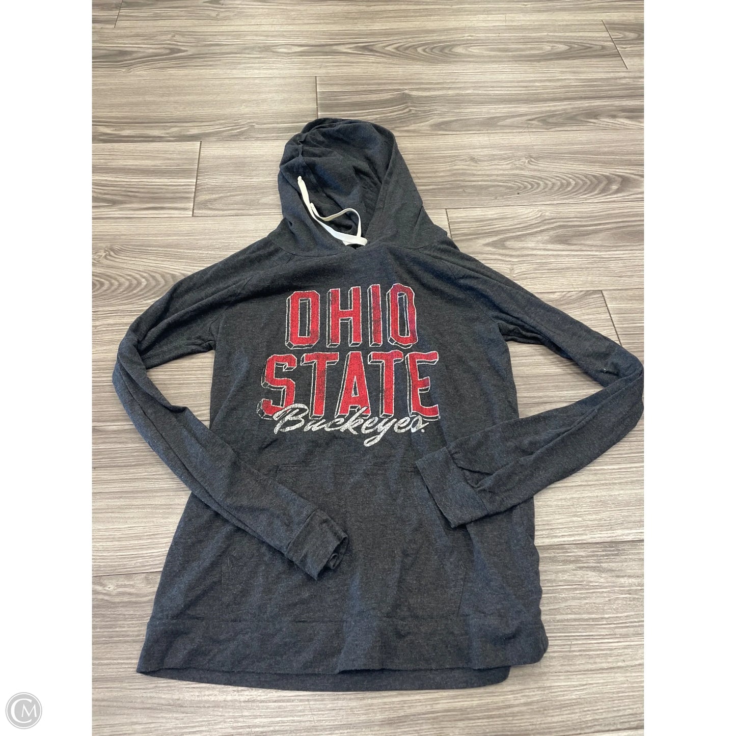 Top Long Sleeve By Clothes Mentor In Grey, Size: L