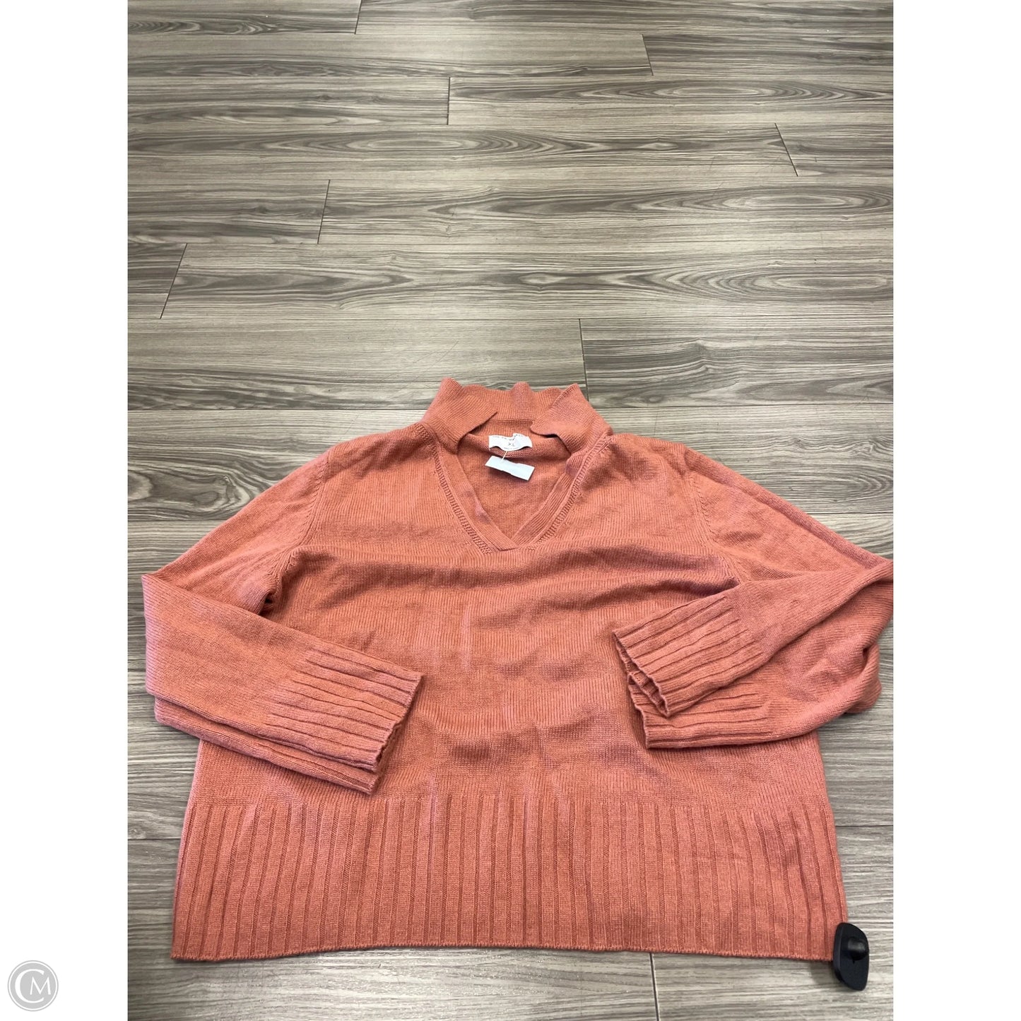 Sweater By Clothes Mentor In Orange, Size: Xl