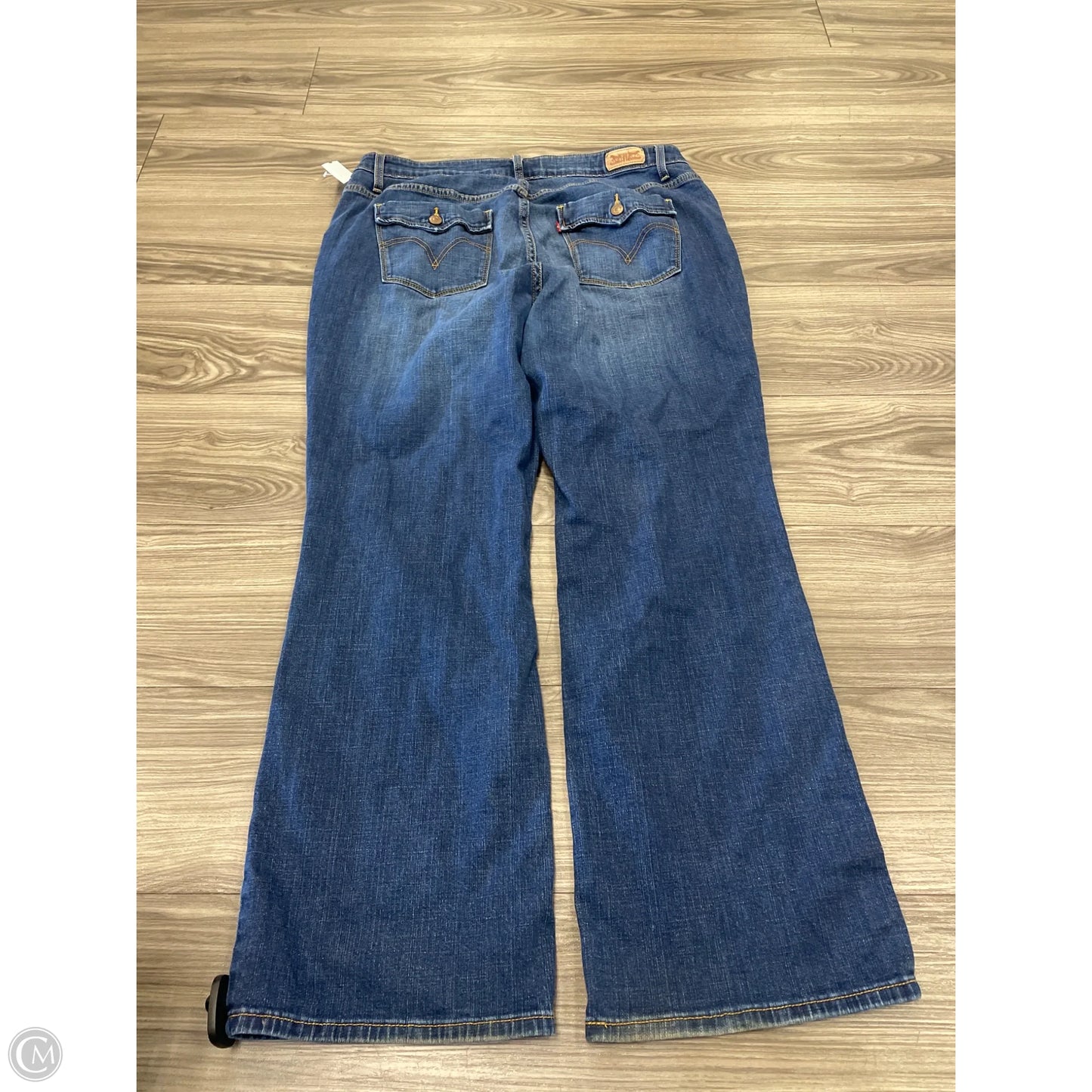 Jeans Boot Cut By Levis In Blue, Size: 18