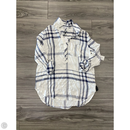 Top Long Sleeve By Clothes Mentor In Striped Pattern, Size: M