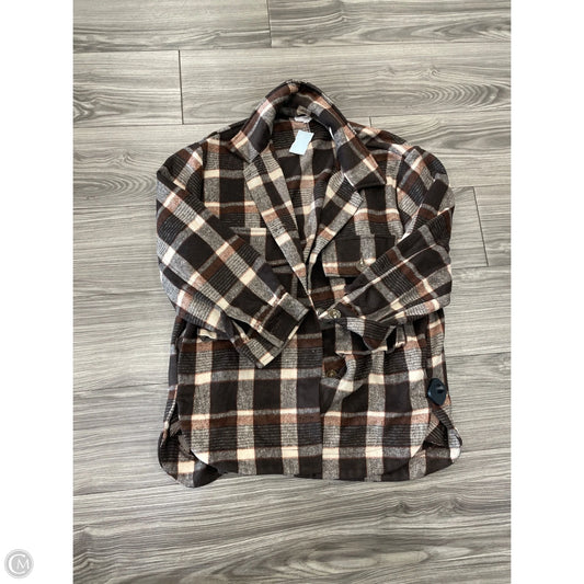 Jacket Other By Clothes Mentor In Plaid Pattern, Size: S