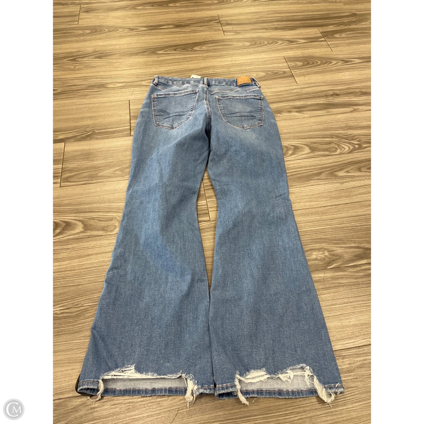 Jeans Boot Cut By American Eagle In Animal Print, Size: 12