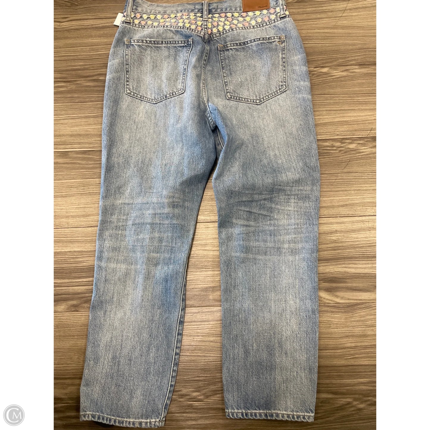Jeans Wide Leg By Madewell In Blue, Size: 8
