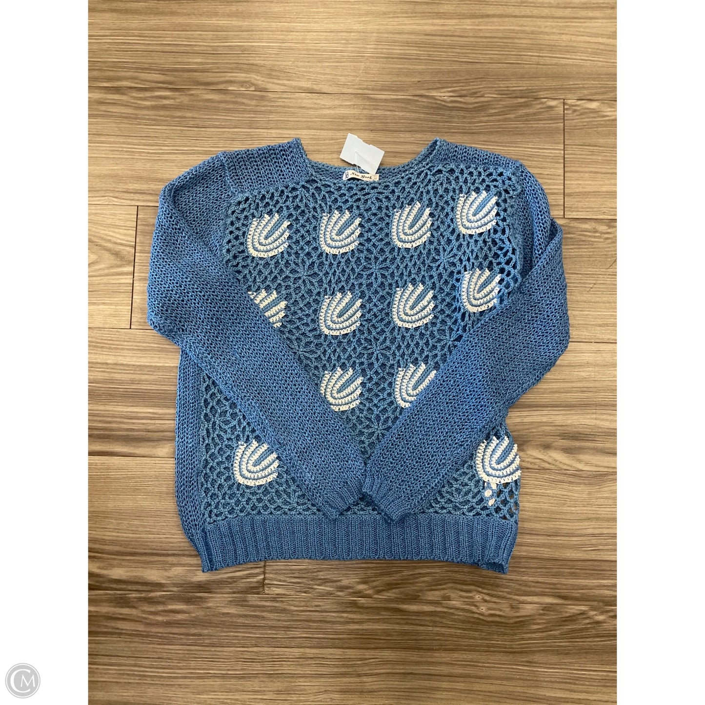 Sweater By New York And Co In Blue, Size: L