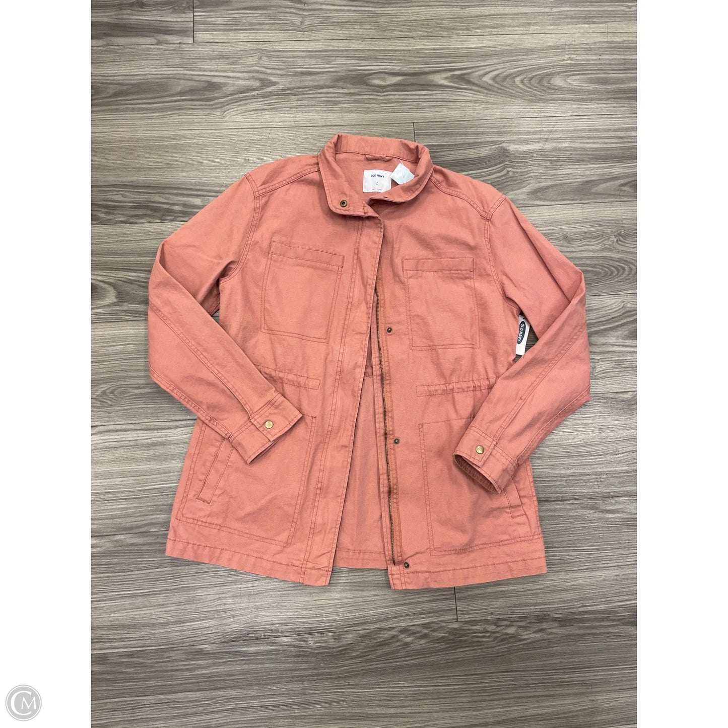 Jacket Denim By Old Navy In Pink, Size: M