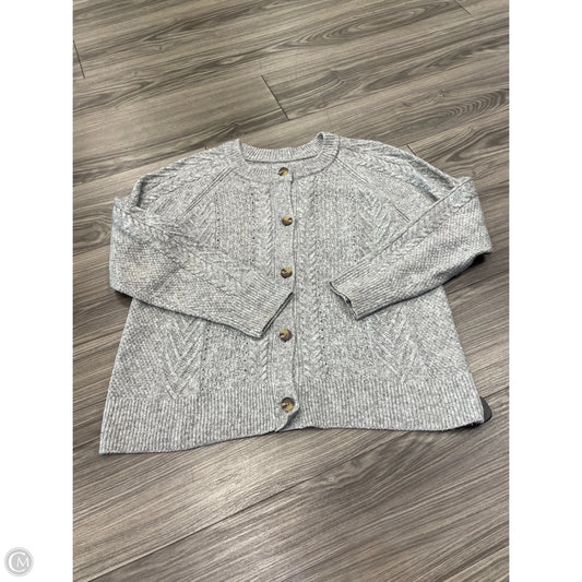 Sweater By Croft And Barrow In Grey, Size: L