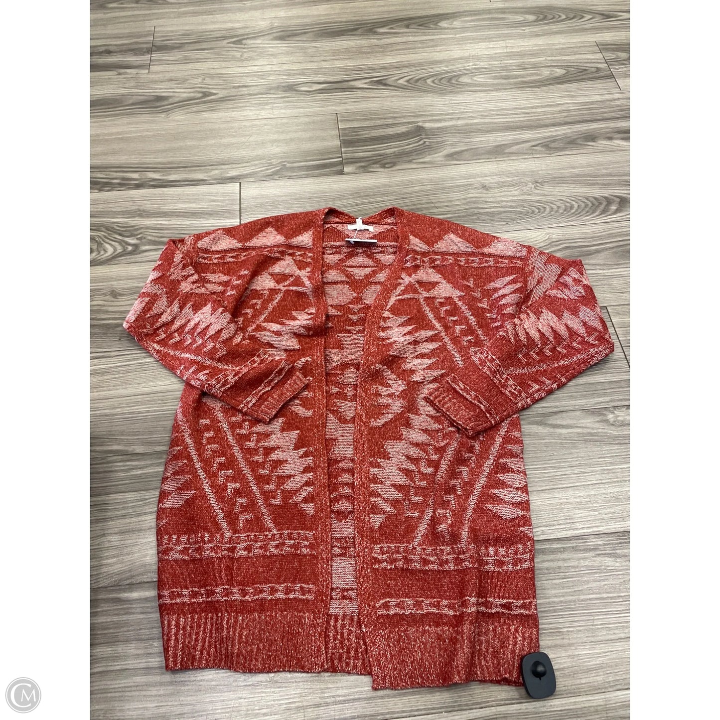 Cardigan By Maurices In Maroon, Size: M