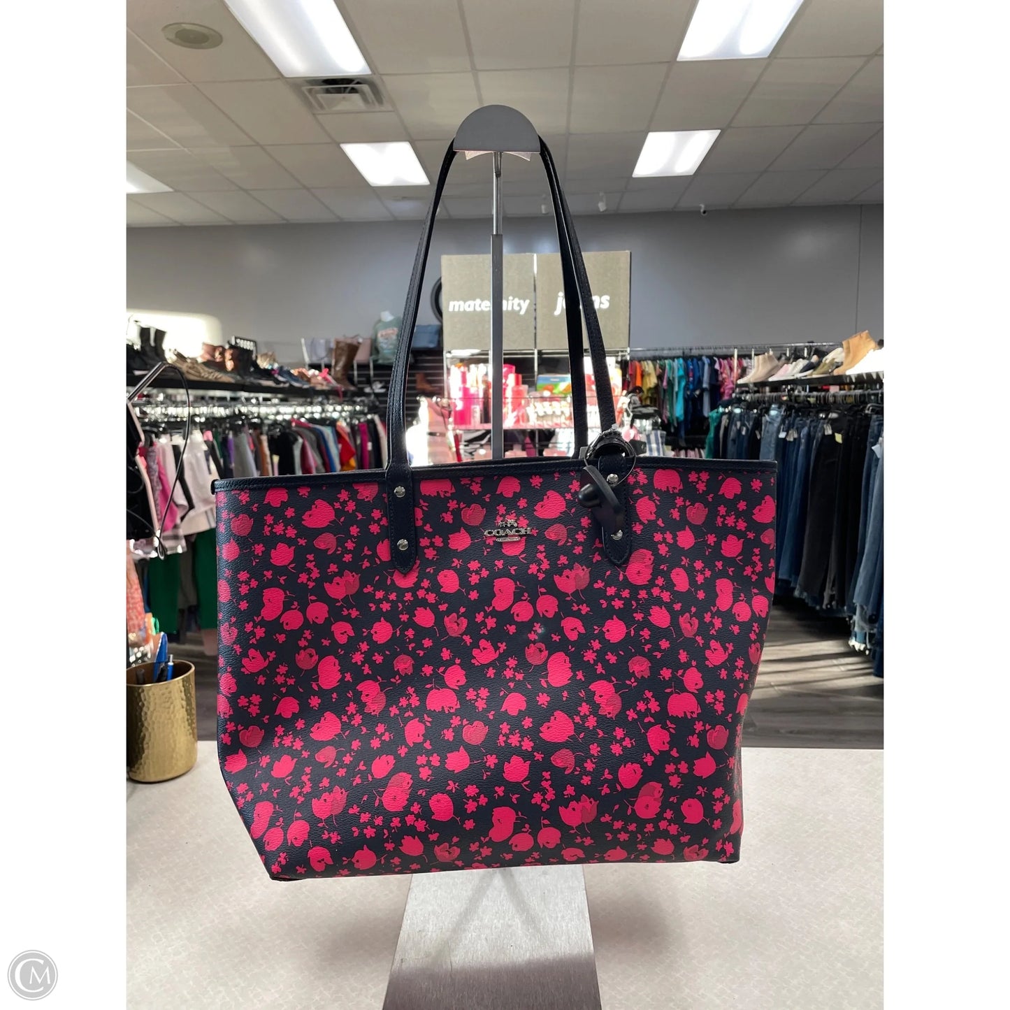 Handbag Designer By Coach, Size: Large