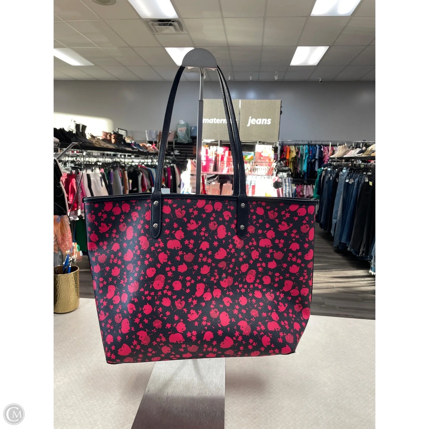 Handbag Designer By Coach, Size: Large