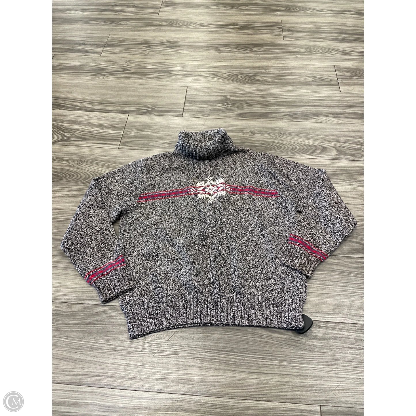 Sweater By Liz Claiborne In Brown, Size: Xl