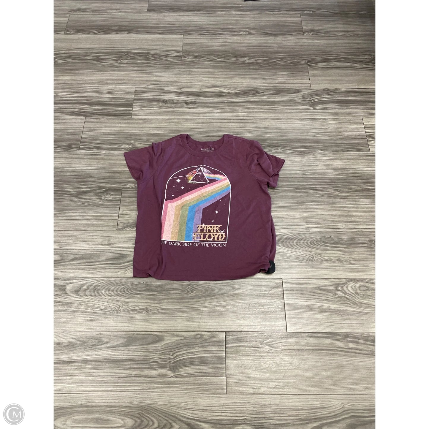 Top Short Sleeve By Clothes Mentor In Purple, Size: Xxl