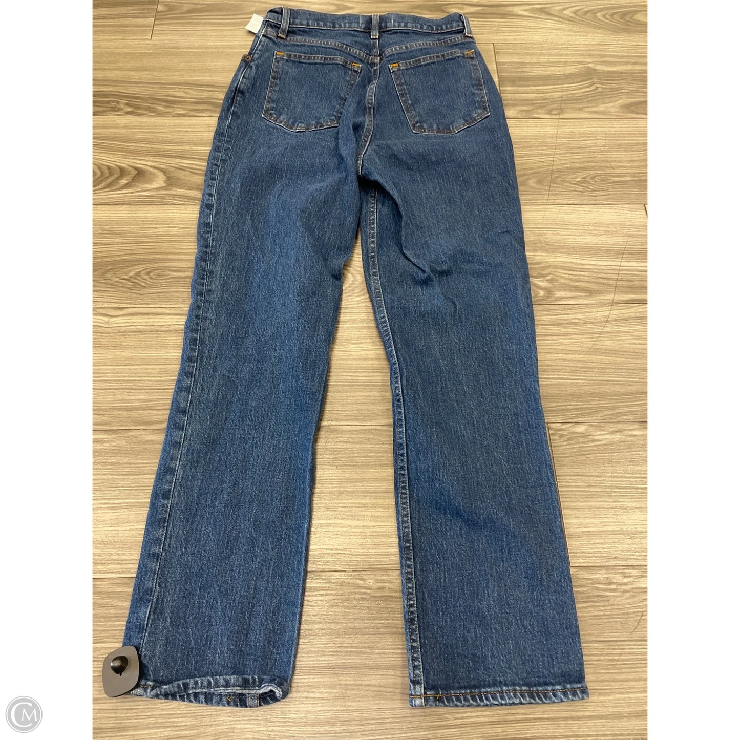 Jeans Straight By Abercrombie And Fitch In Blue, Size: 8