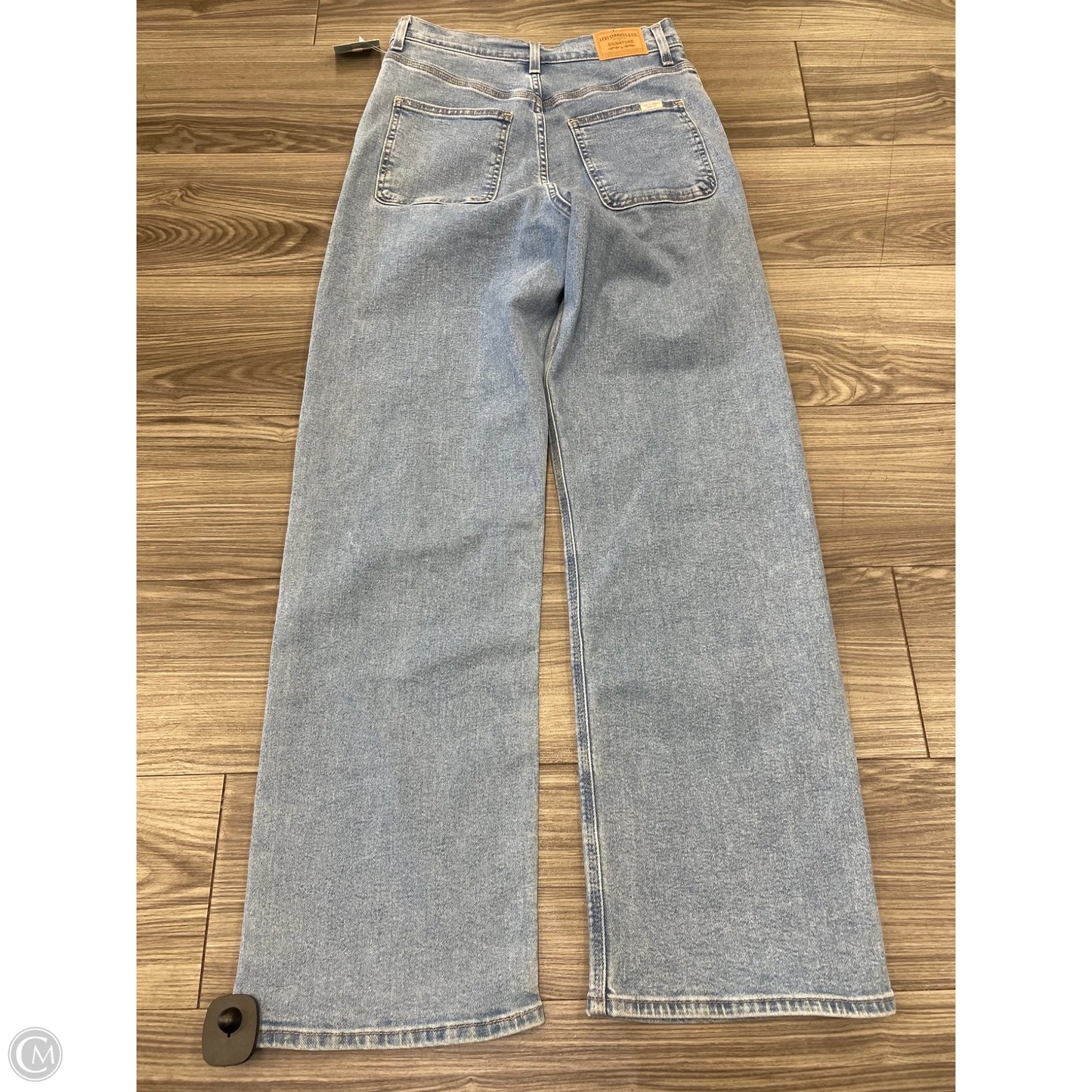 Jeans Wide Leg By Levis In Blue, Size: 6