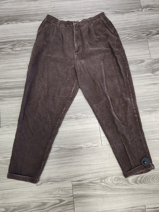 Pants Corduroy By Croft And Barrow  Size: 18