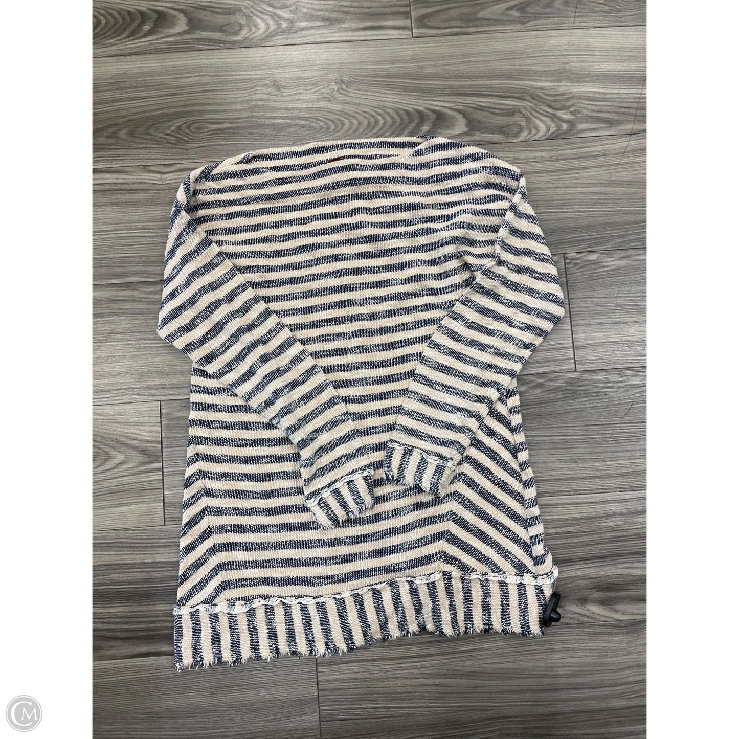 Sweatshirt Crewneck By Soft Surroundings In Striped Pattern, Size: L