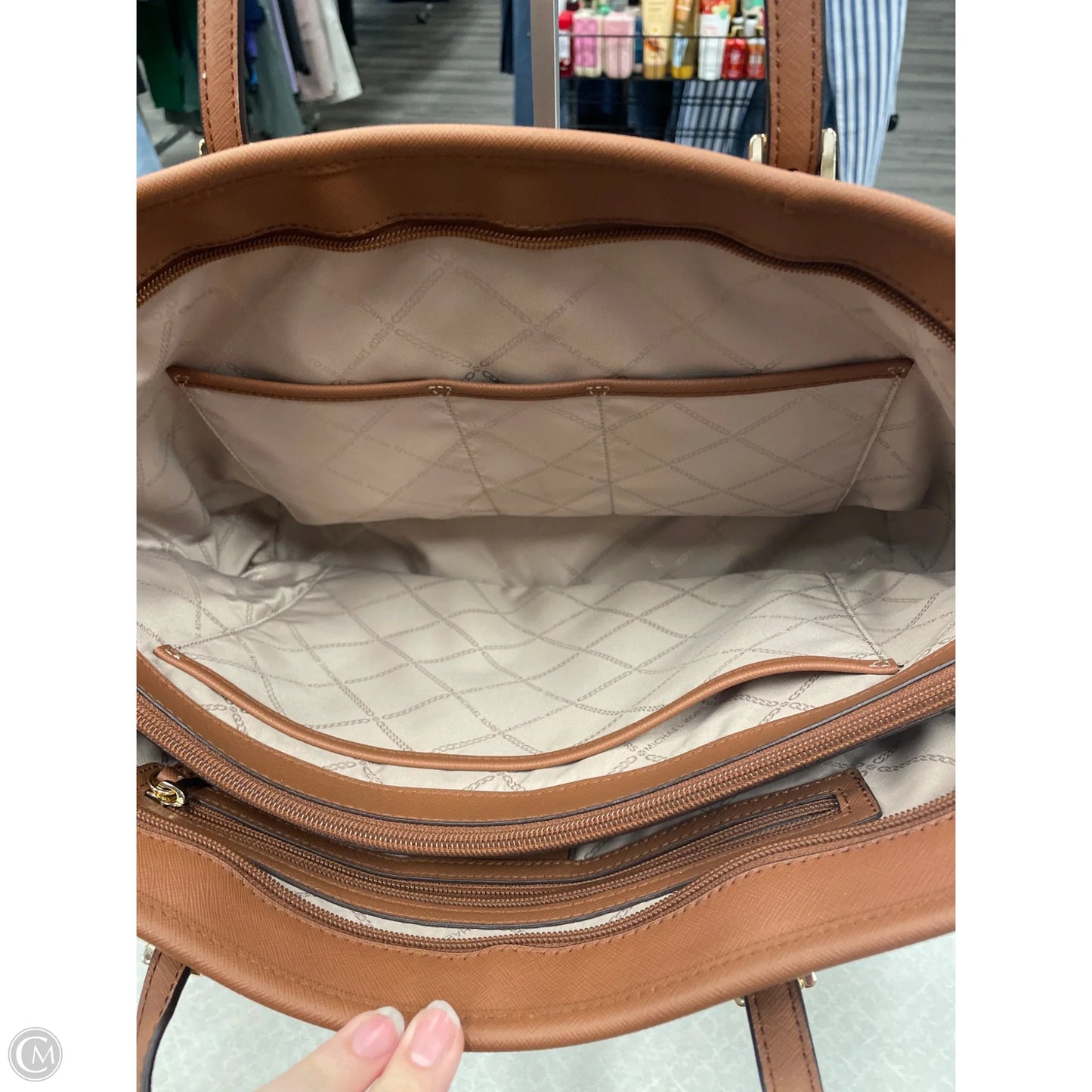 Handbag Designer By Michael Kors, Size: Large