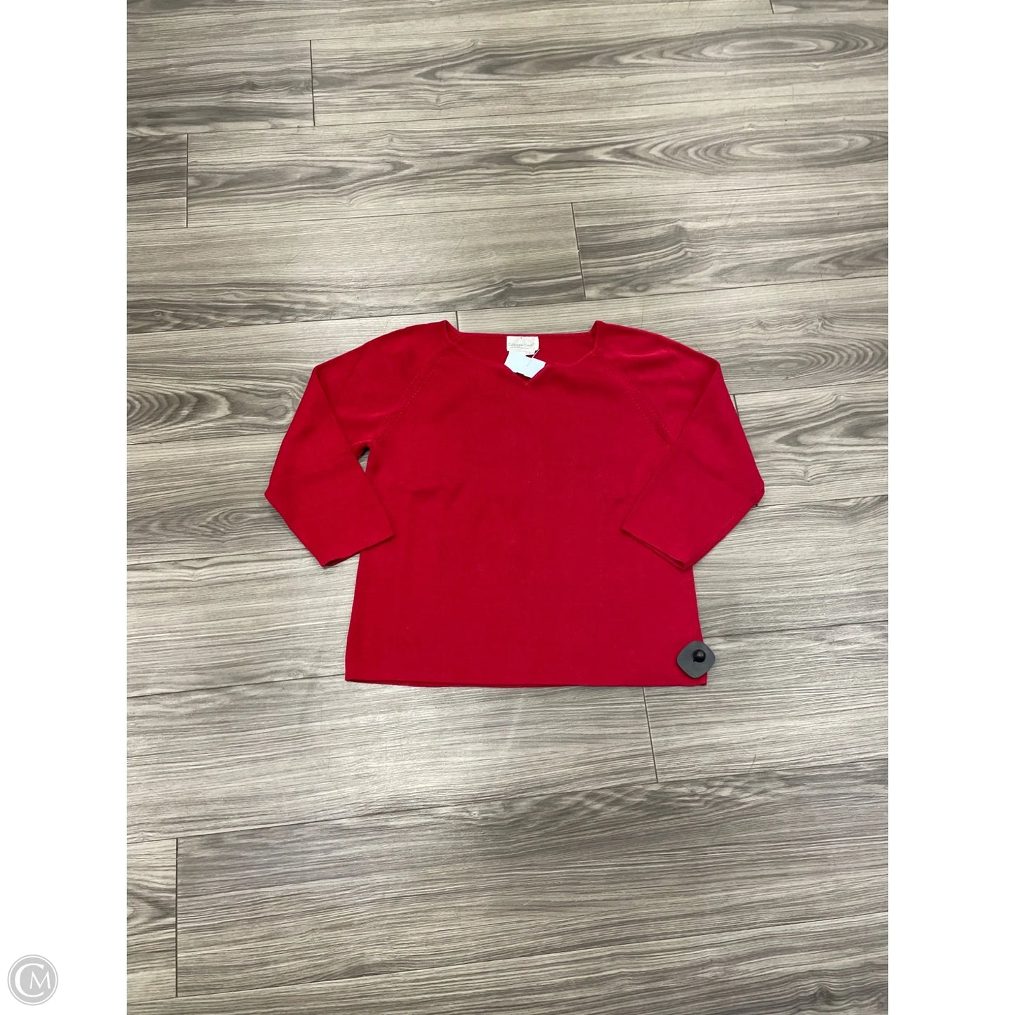 Sweater By Coldwater Creek In Red, Size: L