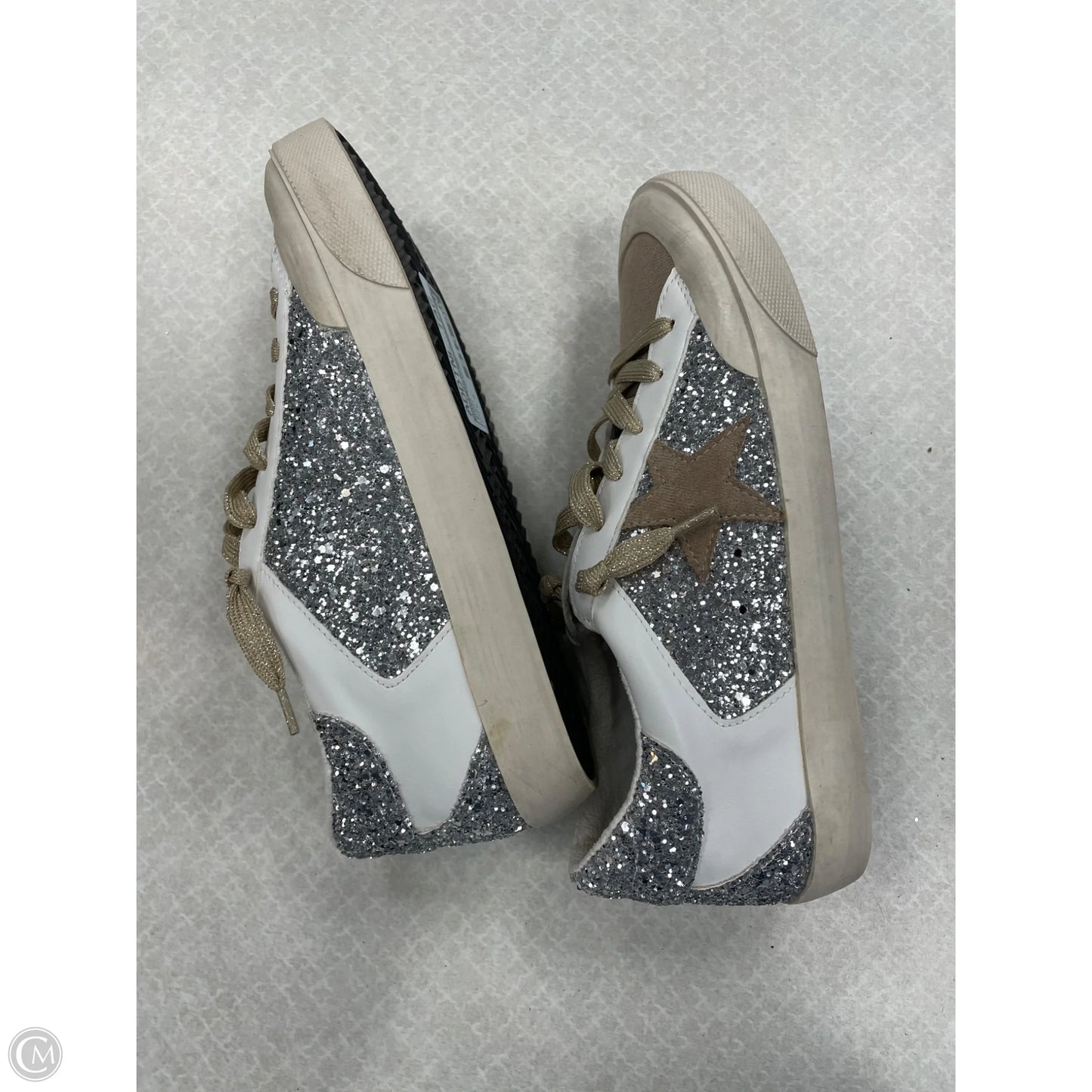 Shoes Sneakers By Mimi Chica In Brown, Size: 7.5