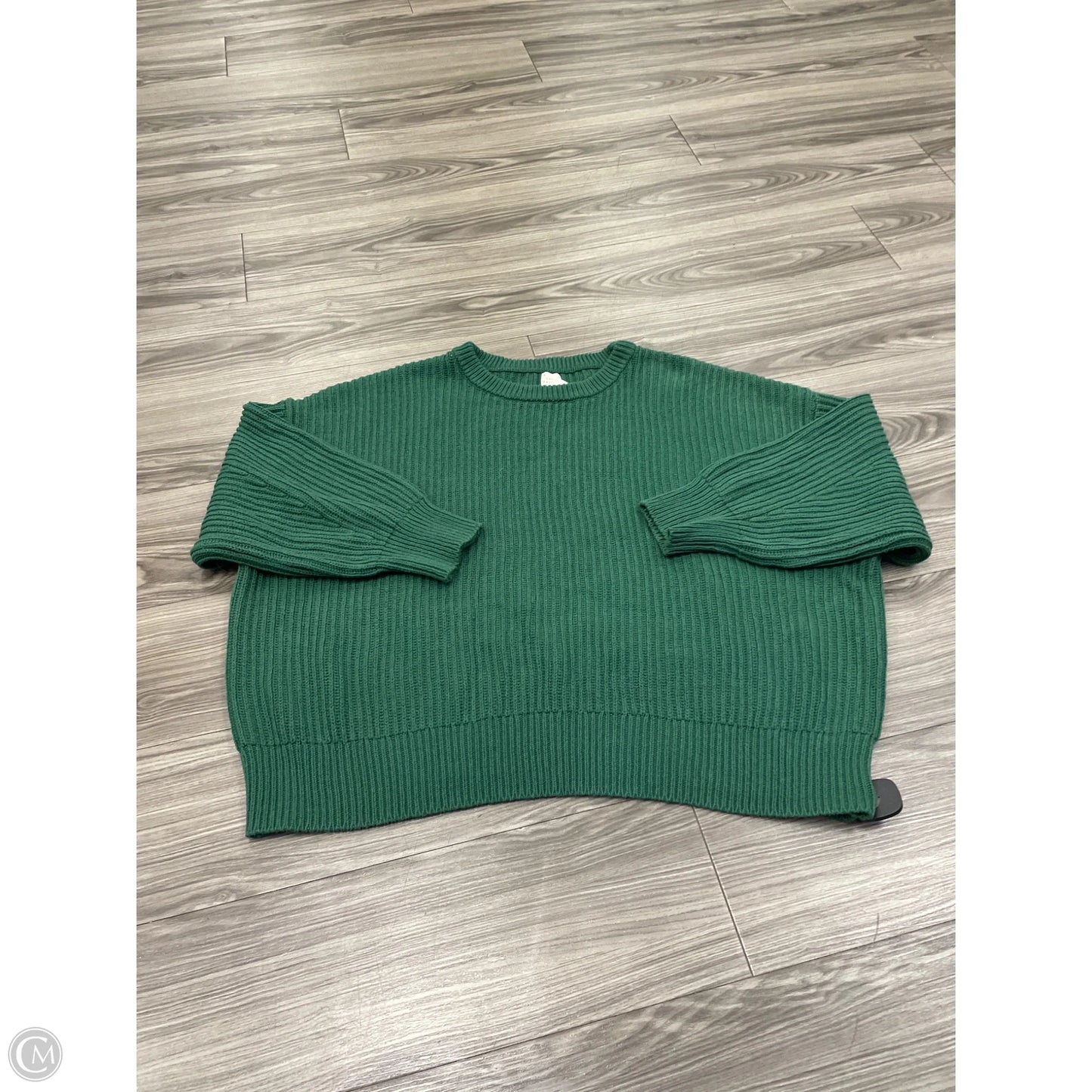 Sweater By A New Day In Green, Size: 3x
