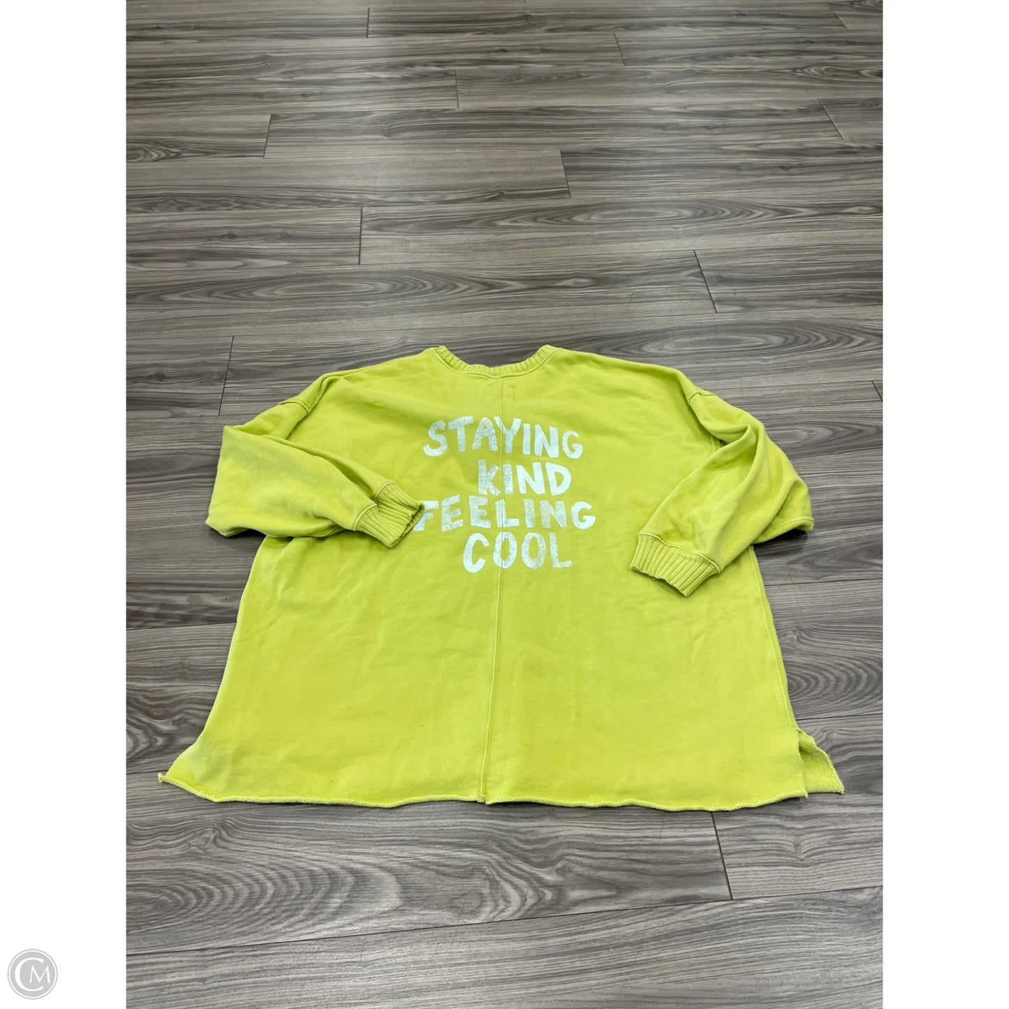 Sweatshirt Crewneck By Aerie In Green, Size: M