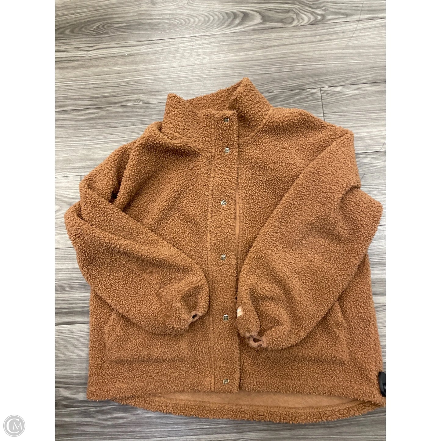 Jacket Faux Fur & Sherpa By Avalanche In Brown, Size: Xl