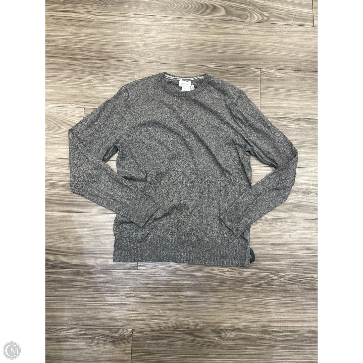 Top Long Sleeve By Old Navy In Grey, Size: M