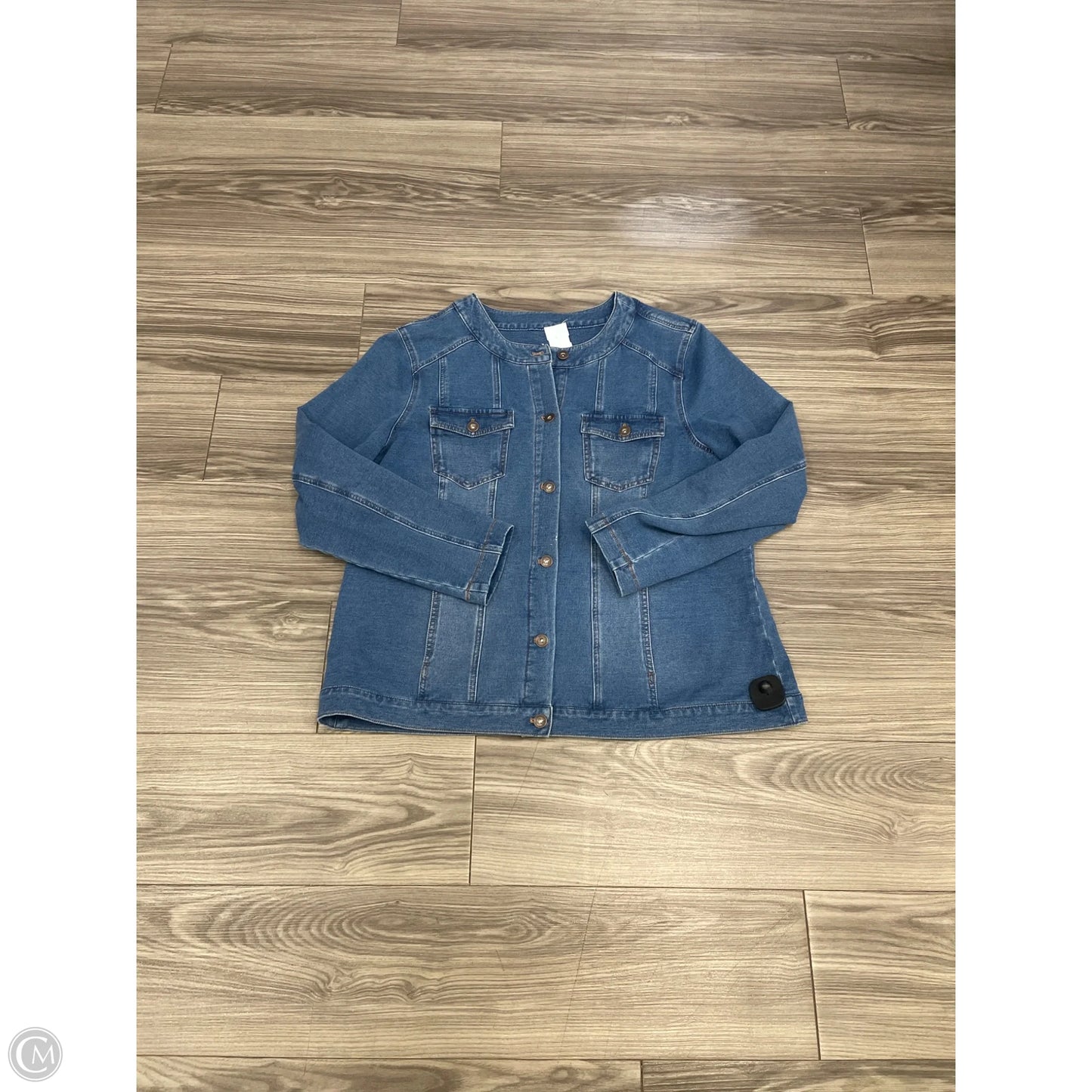 Jacket Denim By D&co. In Blue, Size: Xl