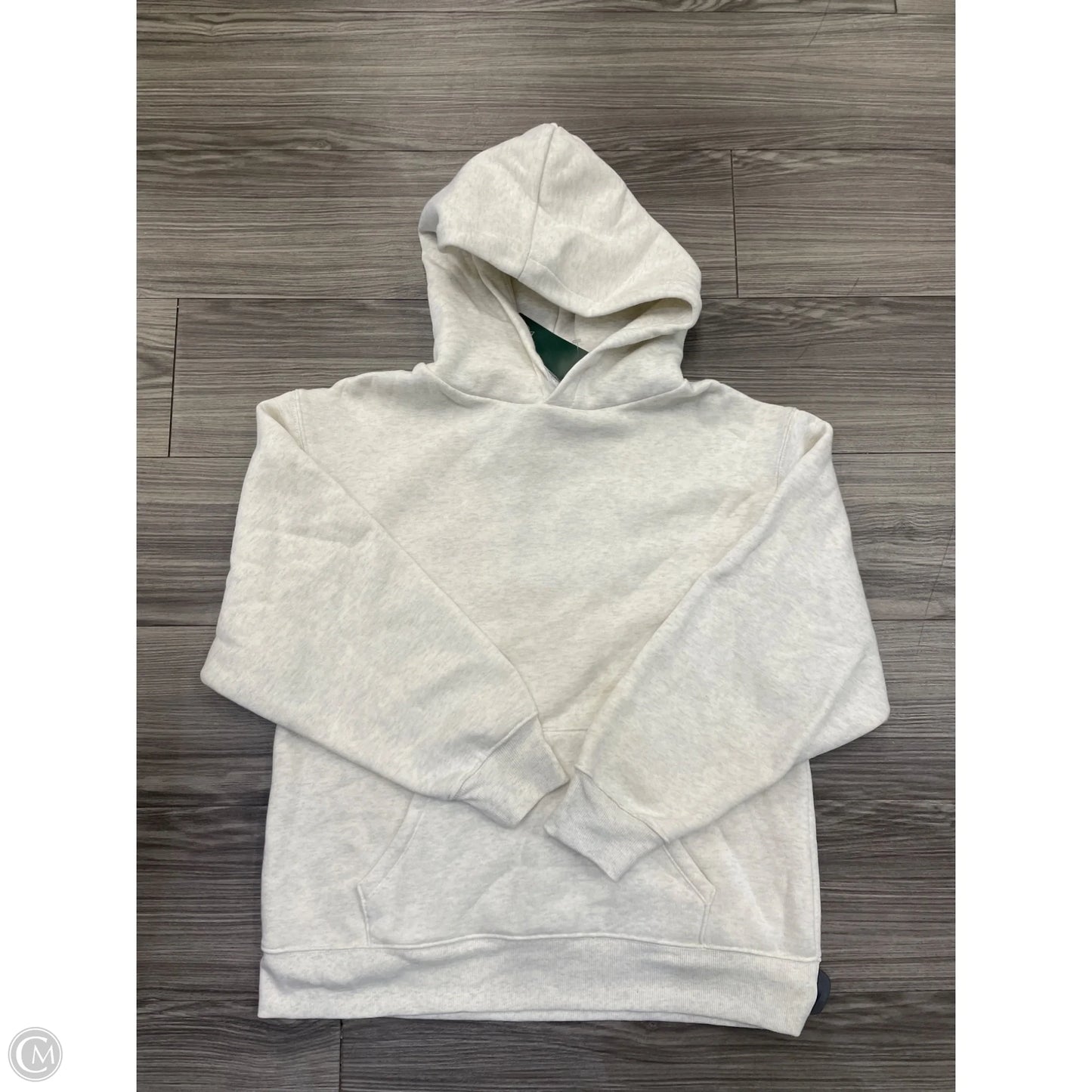 Sweatshirt Hoodie By Wild Fable In Cream, Size: S