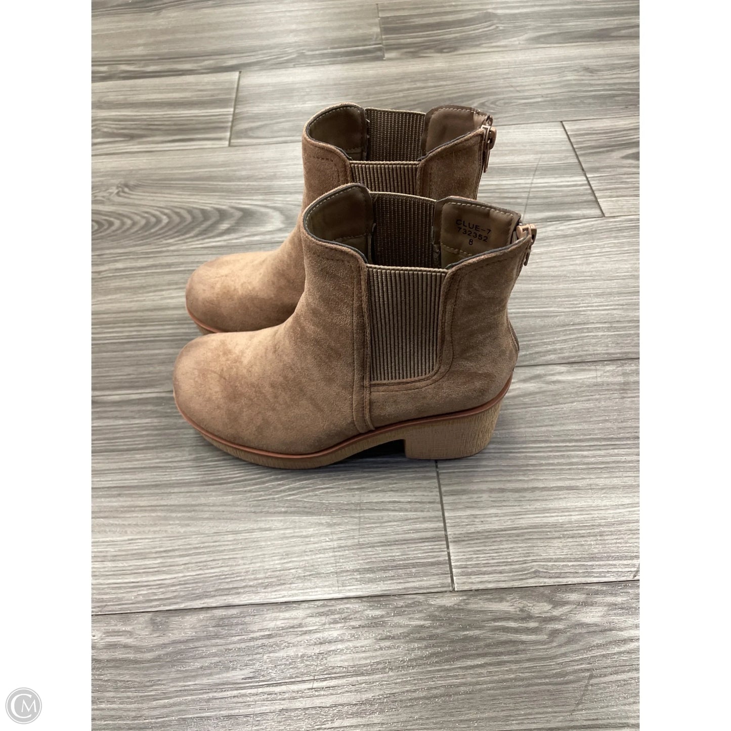 Boots Ankle Heels By Pierre Dumas In Brown, Size: 8