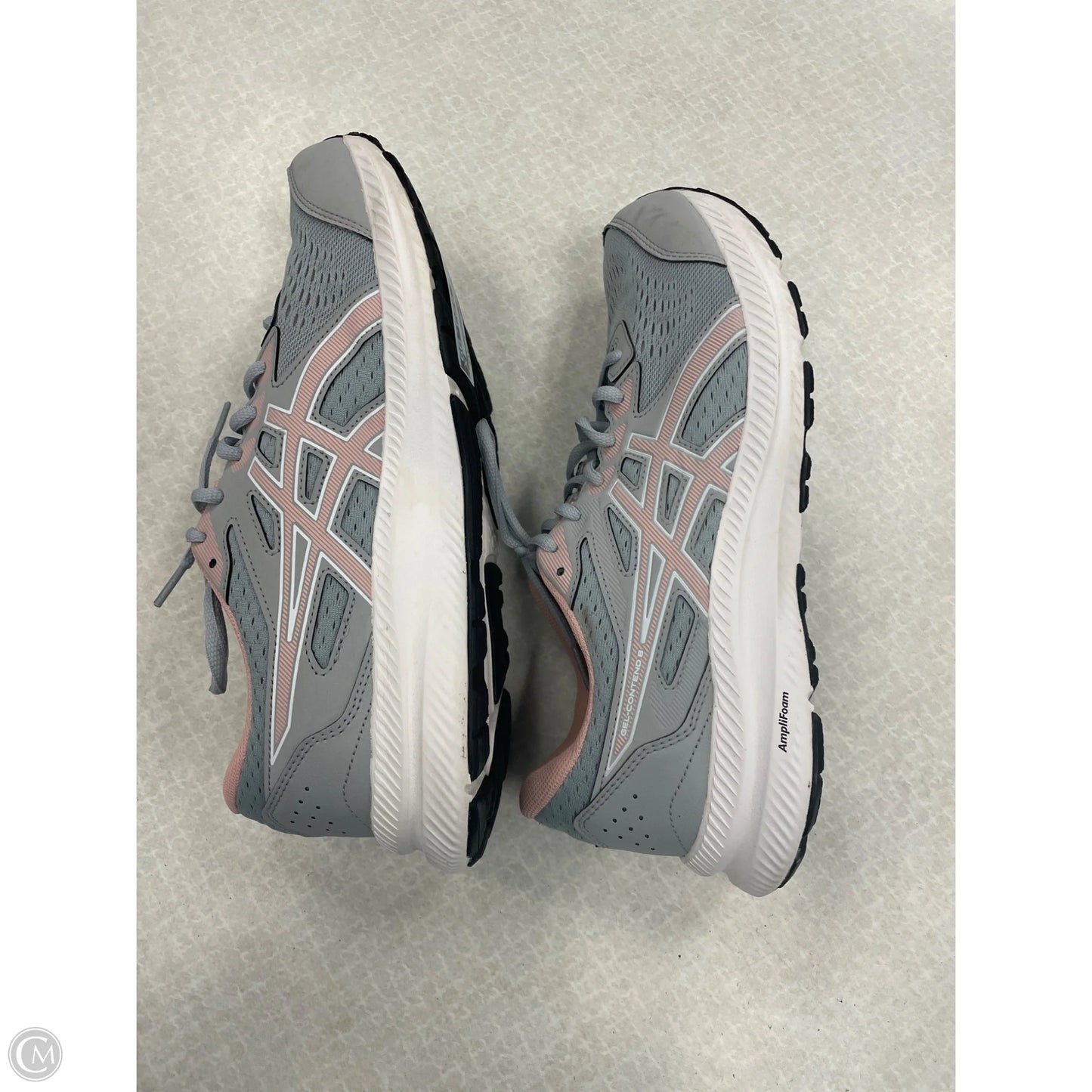 Shoes Athletic By Asics In Grey, Size: 11.5