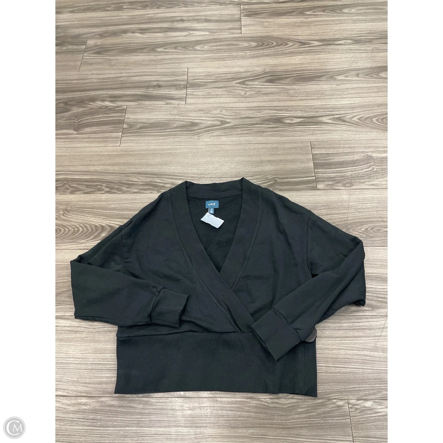 Sweatshirt Crewneck By Jag In Black, Size: M