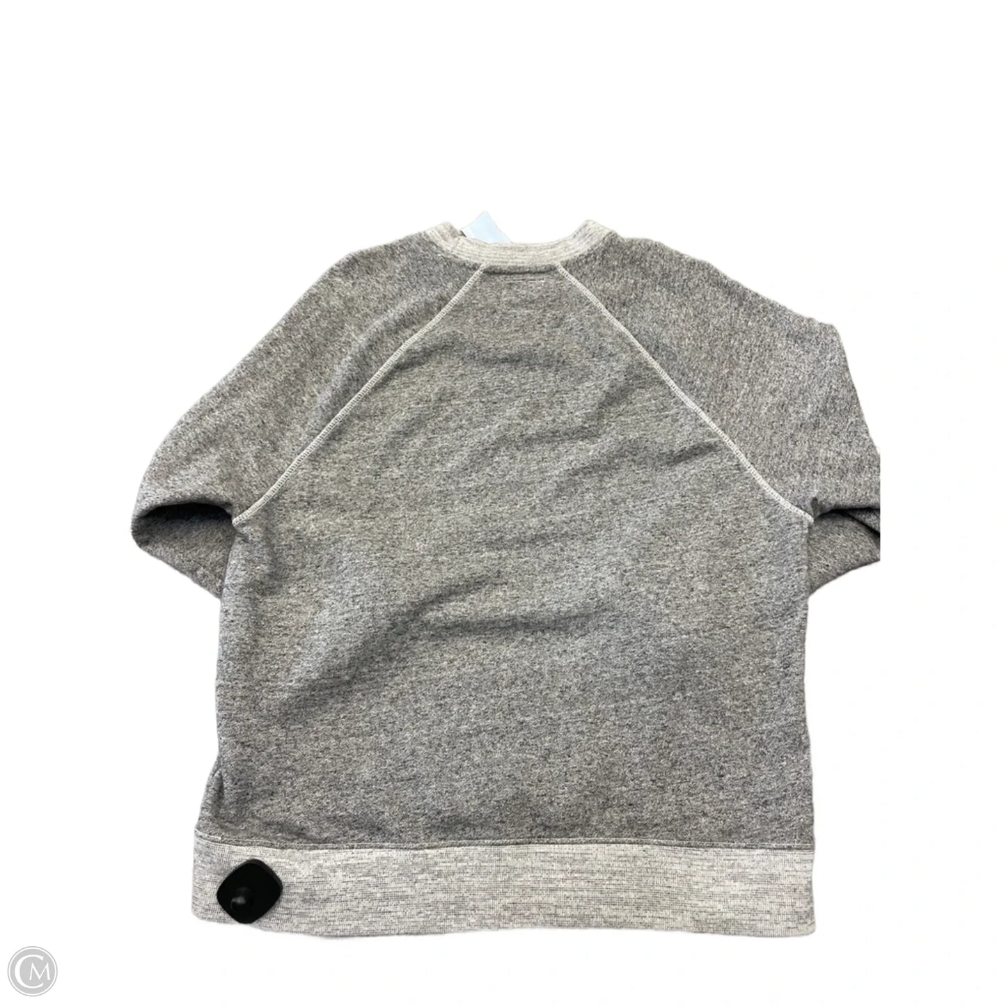 Sweatshirt Crewneck By Clothes Mentor In Grey, Size: Xs