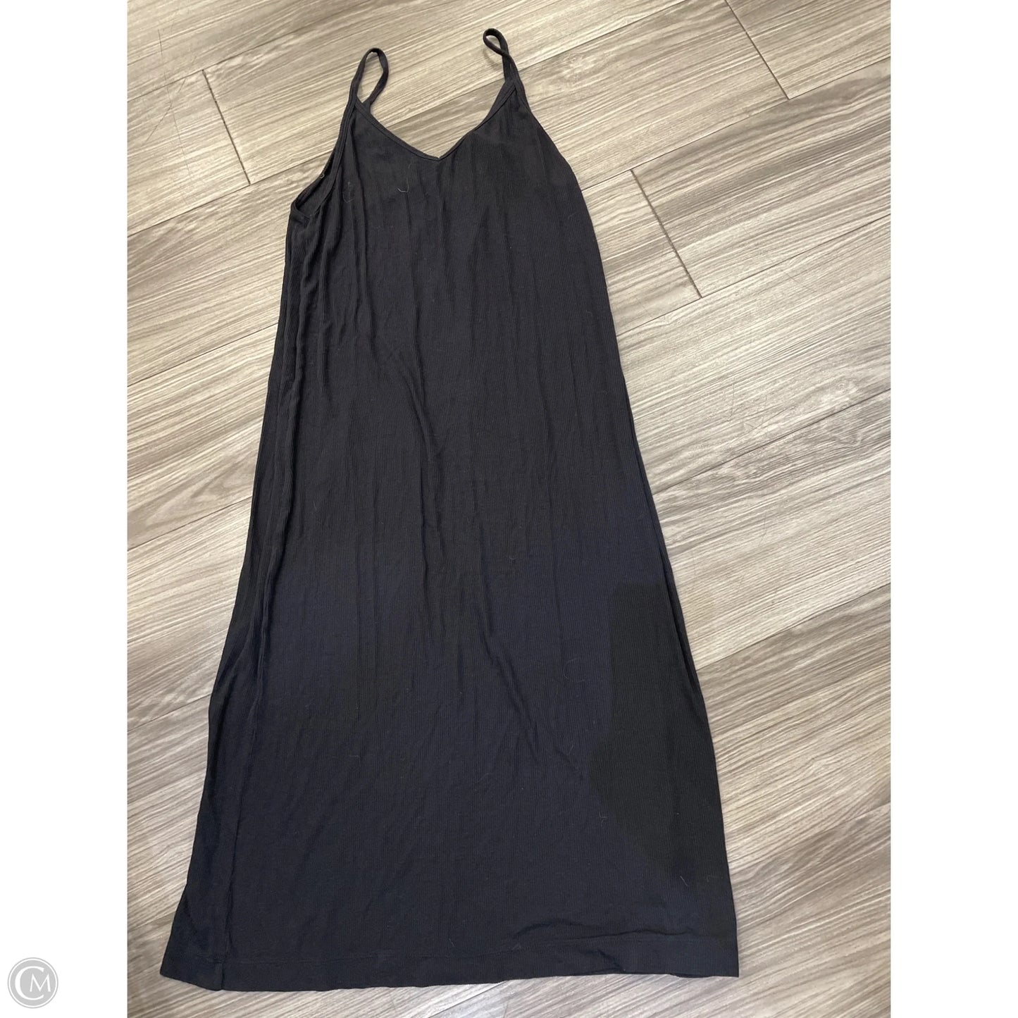 Dress Casual Midi By H&m In Black, Size: S