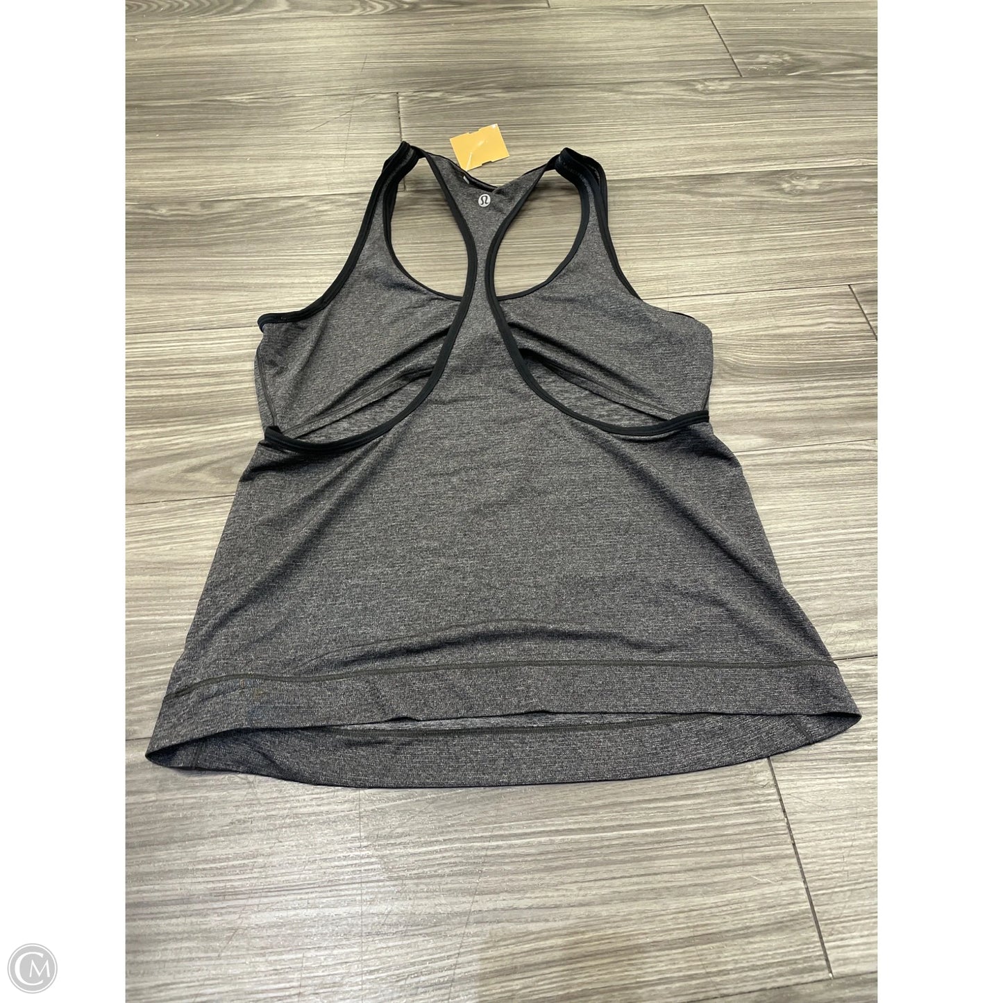 Athletic Tank Top By Lululemon In Grey, Size: S