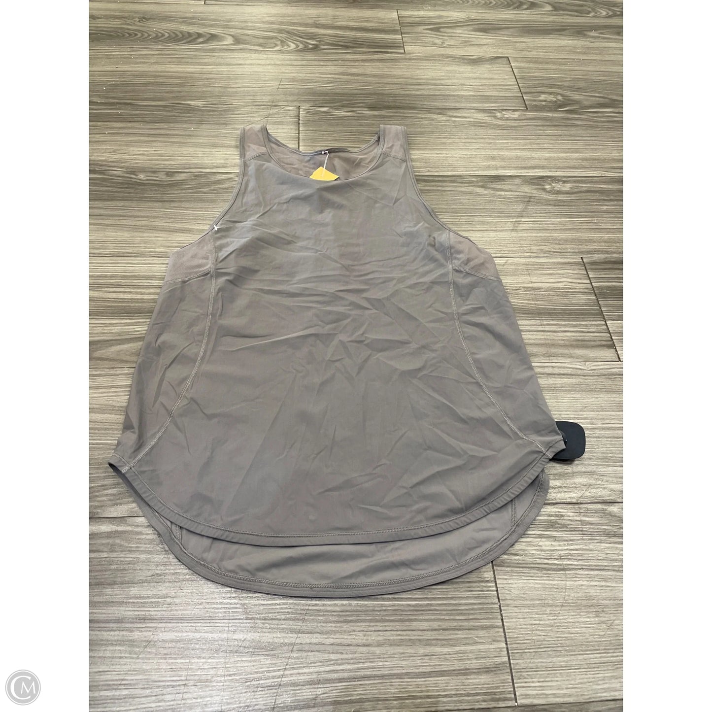 Athletic Tank Top By Lululemon In Grey, Size: S