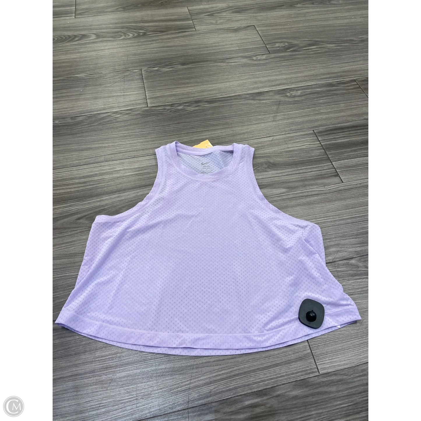 Athletic Tank Top By Nike In Purple, Size: M