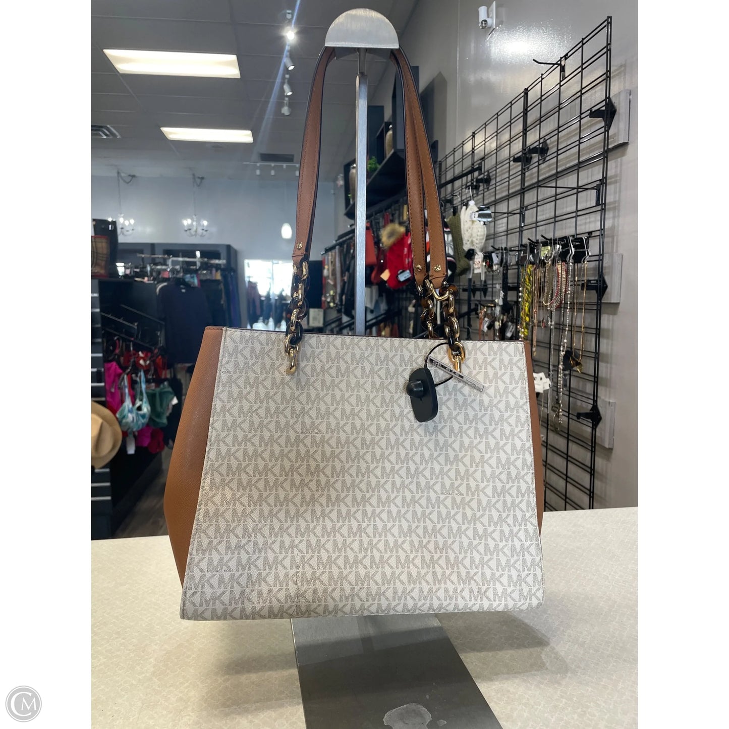 Handbag Designer By Michael Kors, Size: Medium