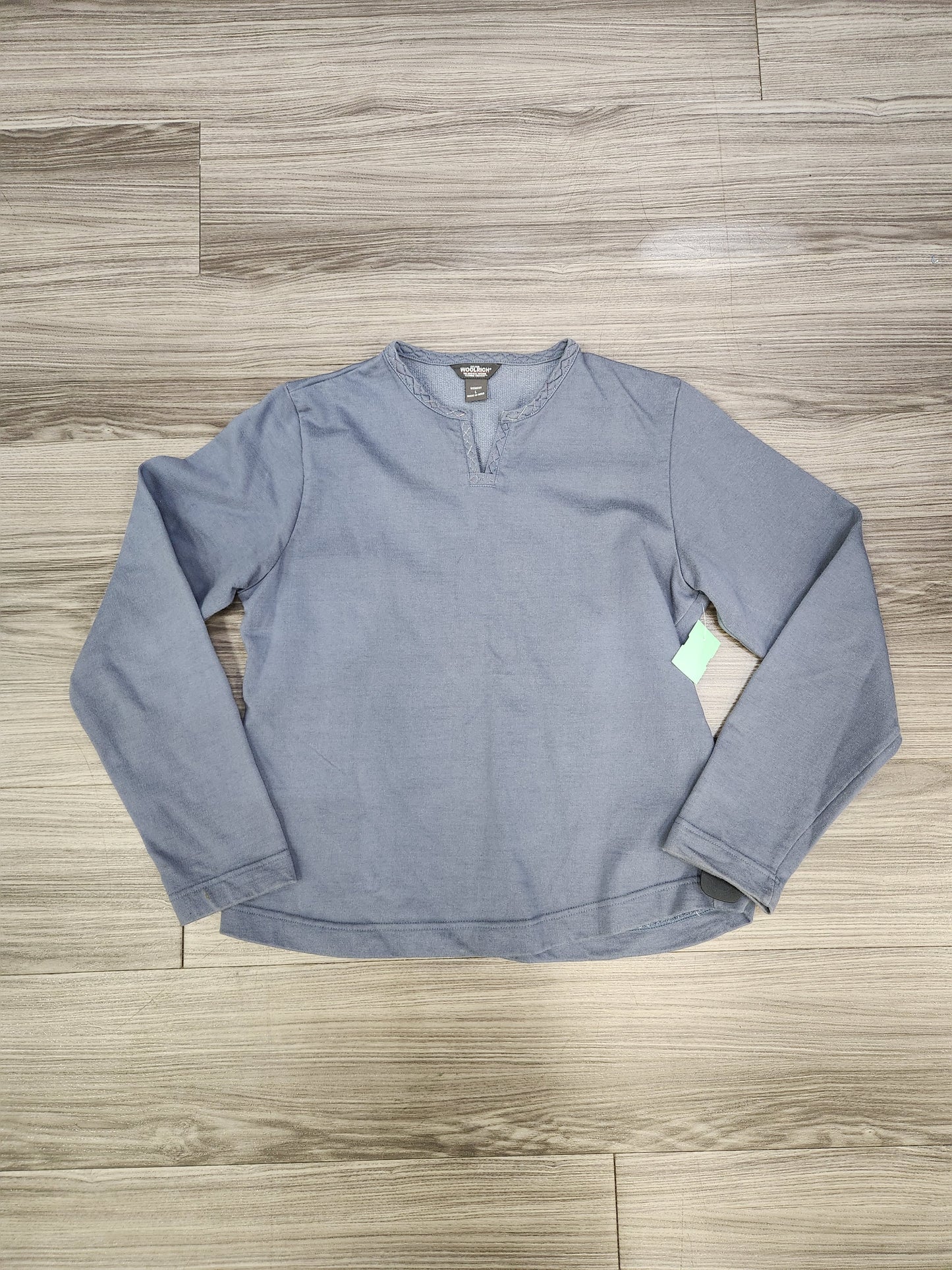 Blue Top Long Sleeve Woolrich, Size L