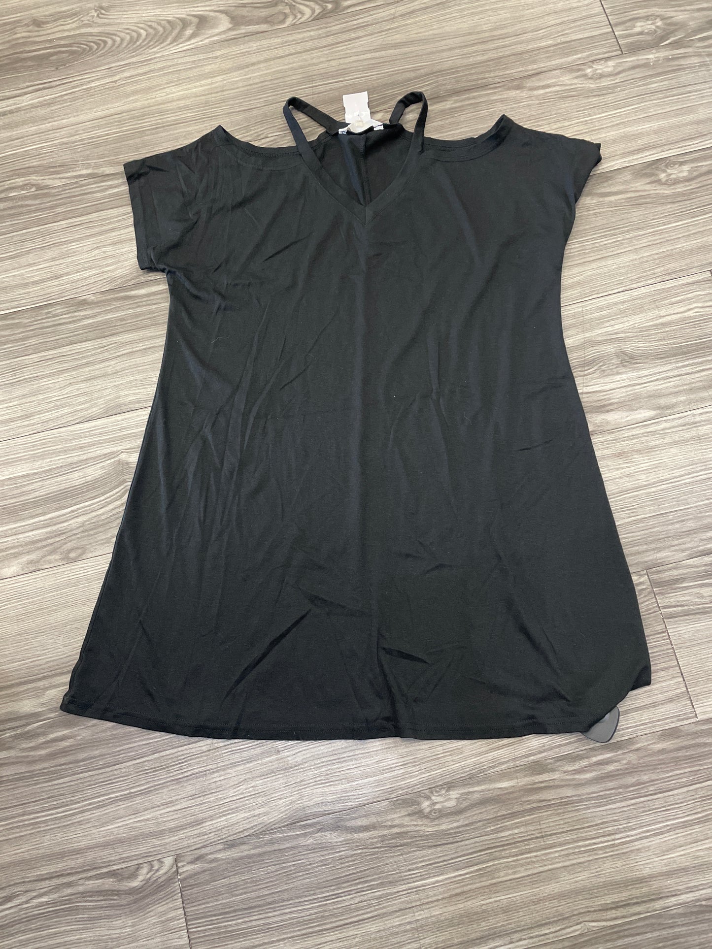 Dress Casual Midi By Amaryllis In Black, Size: L