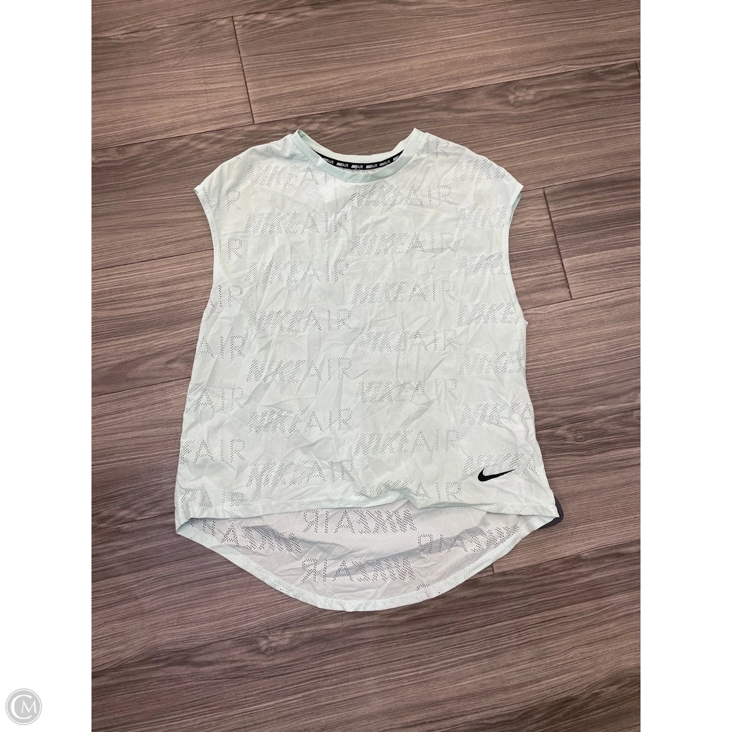 Athletic Tank Top By Nike Apparel In Blue, Size: L