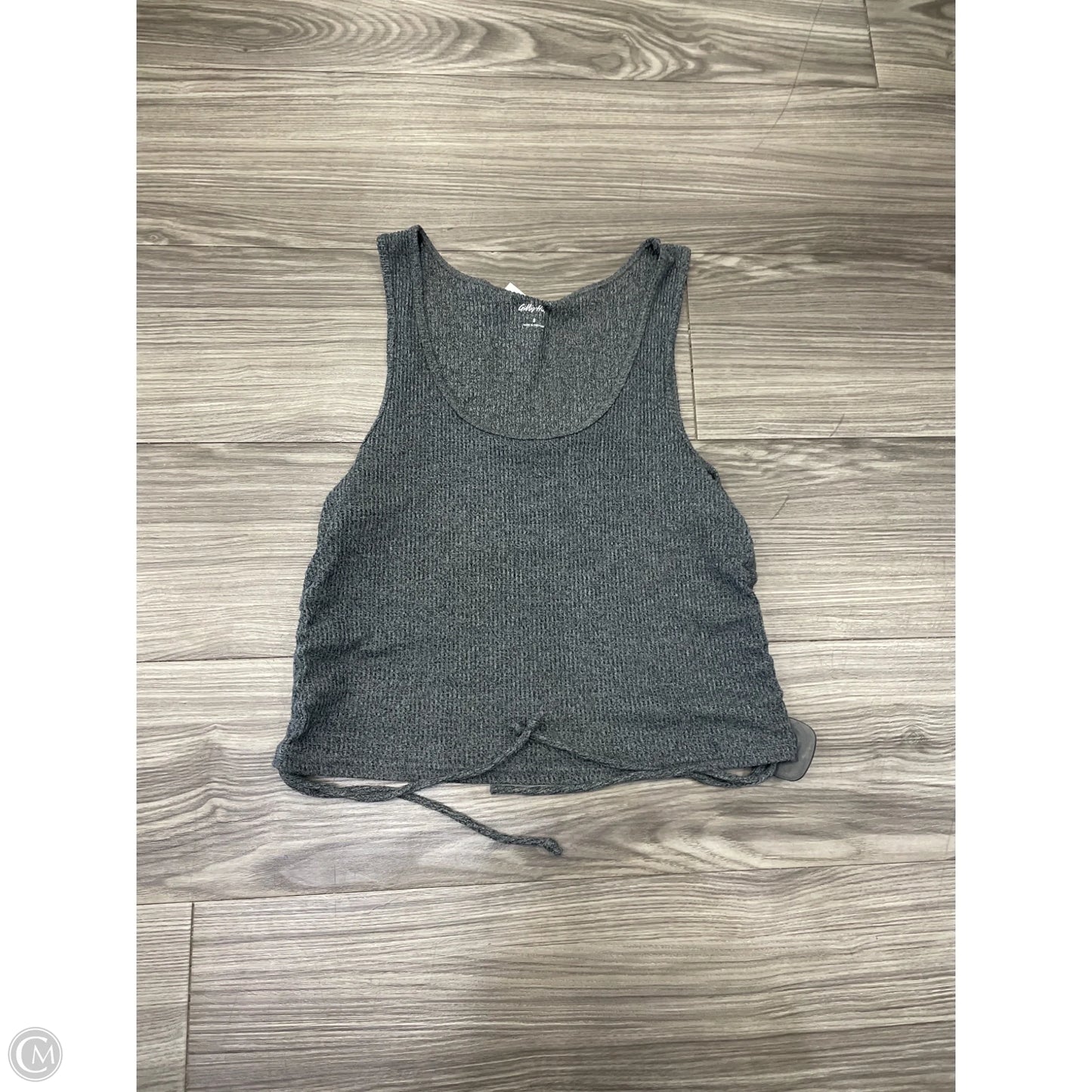 Tank Top By Clothes Mentor In Grey, Size: S