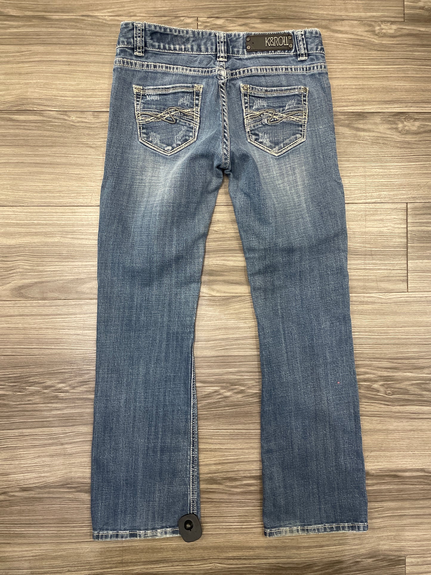 Jeans Flared By Clothes Mentor In Blue, Size: 6