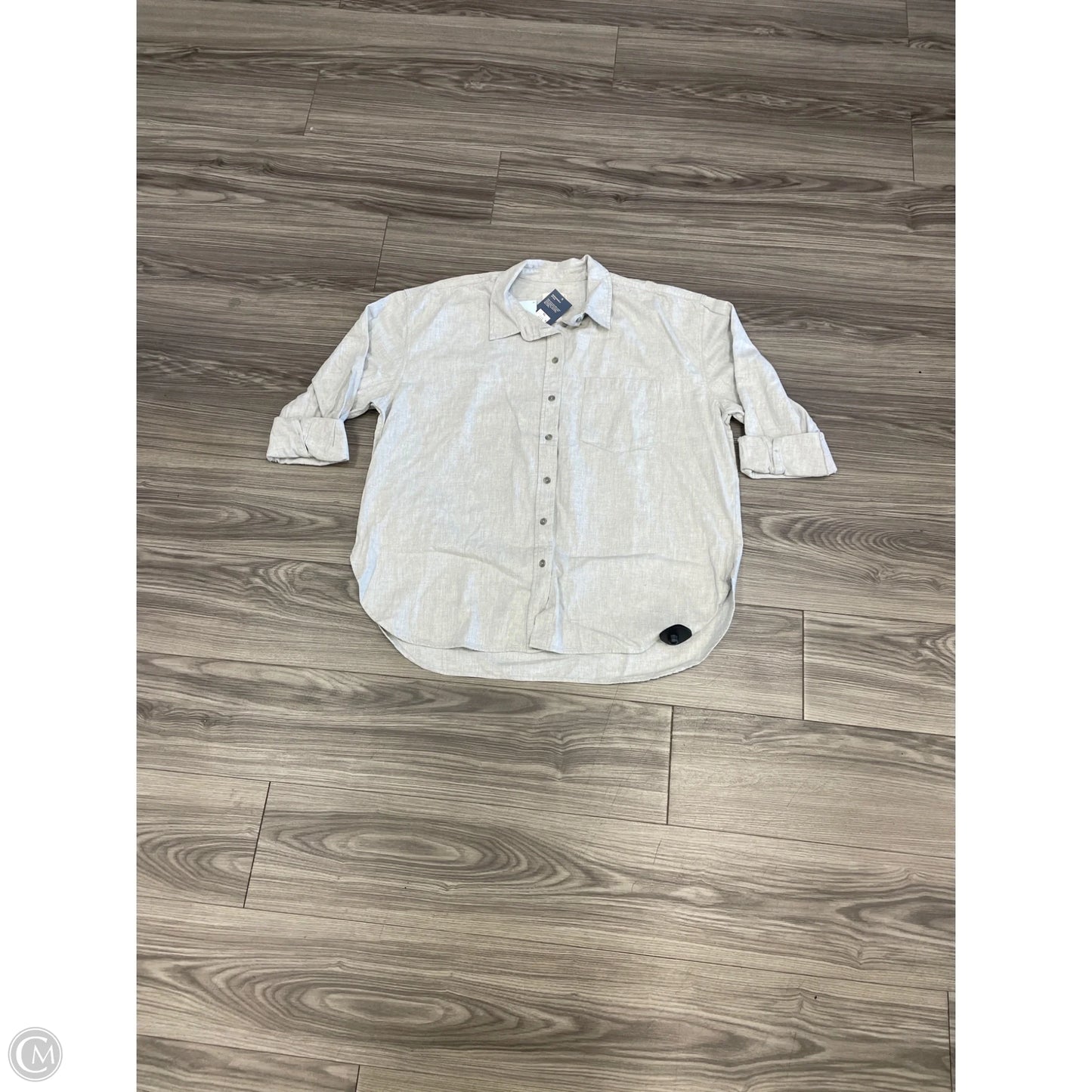 Top Long Sleeve By Universal Thread In Grey, Size: Xl