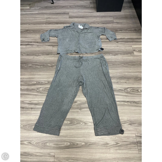 Lounge Set Pants By Auden In Grey, Size: 4x