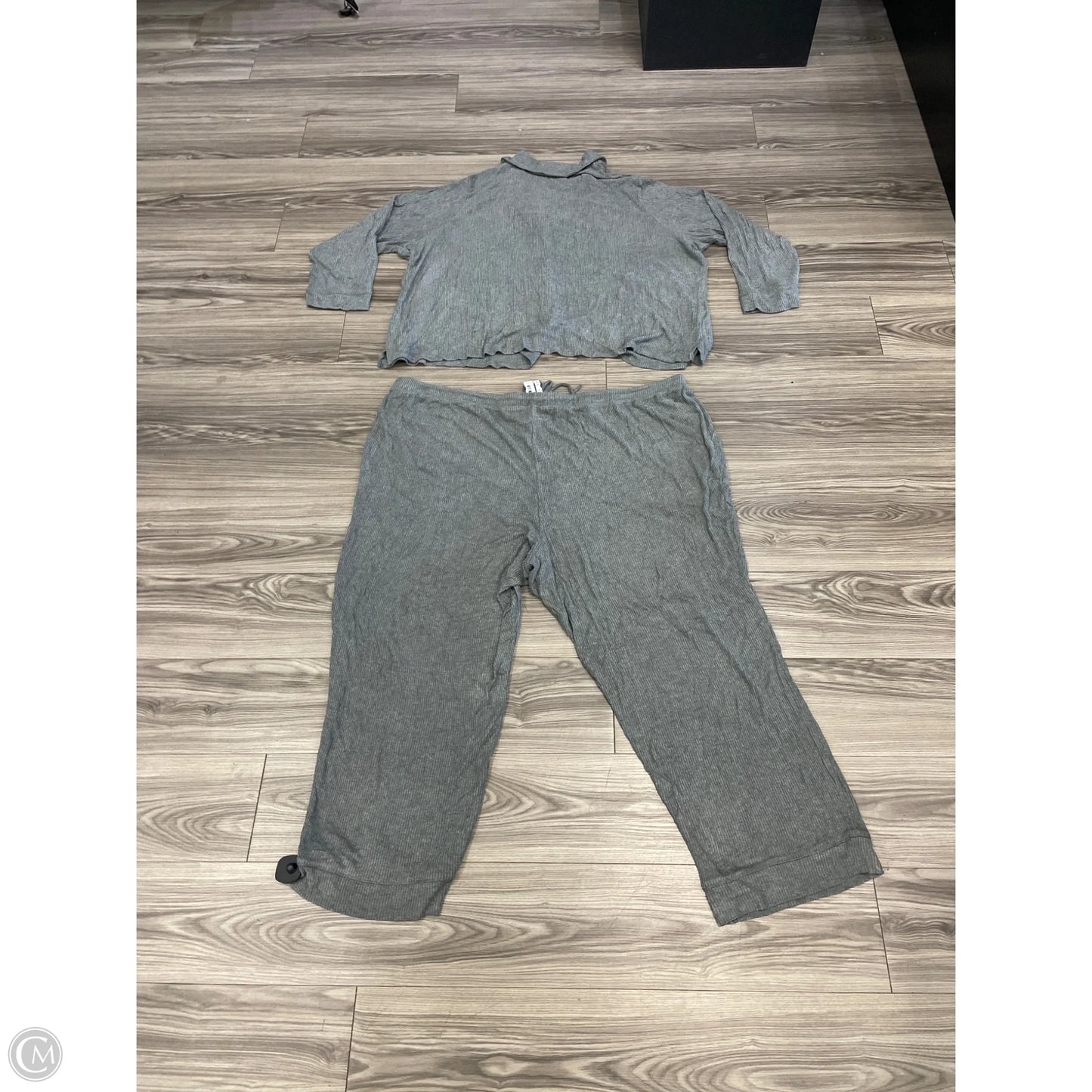 Lounge Set Pants By Auden In Grey, Size: 4x